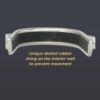 Anti-Slip Rubber Comfort - Roping Medium Spurs - Image 2