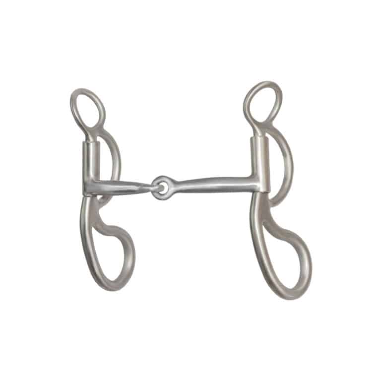 Bit - Ss Argentine Snaffle Avec Cuivre Mouth | eBay